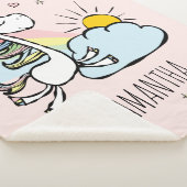 Magisches Einhorn Sherpadecke (3/4)