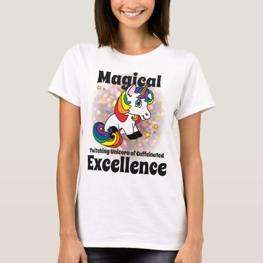 Magisches Einhorn T-Shirt (Vorderseite)