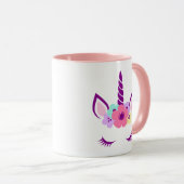 Magisches Einhorn Tasse (VorderseiteRechts)