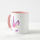 Magisches Einhorn Tasse (Vorderseite Links)