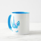 Magisches Einhorn Tasse (Vorderseite Links)