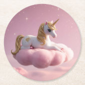 Magisches Einhorn Untersetzer (Vorderseite)