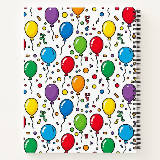 Magisches Einhorn Zeichenjournal Notizblock (Rückseite)