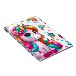 Magisches Einhorn-Zeichentagebuch Notizblock