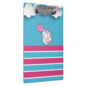 Magisches Einhorndesign Klemmbrett (Rechts)