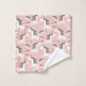 Magisches Einhornhandtuch-Set Badhandtuch Set (Waschlappen)