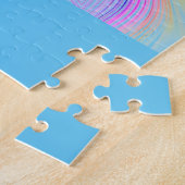 Magisches Einhornpuzzle mit personalisiertem Namen Puzzle (Seite)