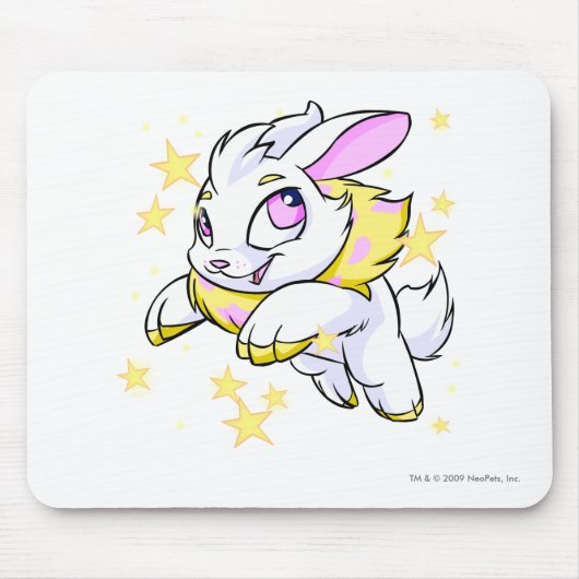 Magisches elektrisches Cybunny Mousepad (Vorne)