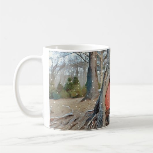 Magisches Elf-Haus Kaffeetasse (Links)
