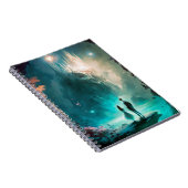 Magisches Fantasy Landscape Art Notebook Notizblock (Rechte Seite)