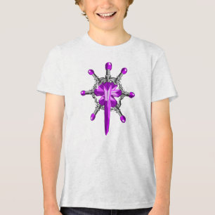 Magisches Fantasy-Power-Design Tri-Blend Shirt