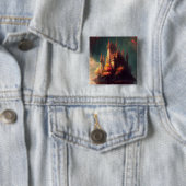 Magisches Fantasy-Schloss Button (Beispiel)