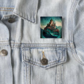 Magisches Fantasy-Schloss Button (Beispiel)