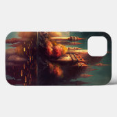 Magisches Fantasy-Schloss Case-Mate iPhone Hülle (Rückseite (Horizontal))