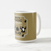 Magisches Fantasy-Zauberer-Geschenk Kaffeetasse (VorderseiteRechts)