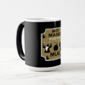 Magisches Fantasy-Zauberer-Geschenk Verwandlungstasse (Vorderseite Links)