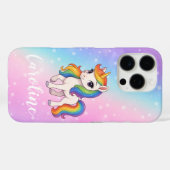 Magisches farbenfrohes Einhorn Case-Mate iPhone Hülle (Rückseite (Horizontal))