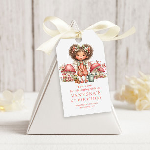 Magisches Feen 4. Geburtstags-Geschenk in Pastellr Geschenkanhänger