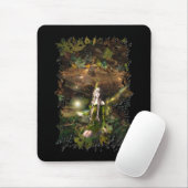 Magisches feenhaftes volles des Falles Mousepad (Mit Mouse)
