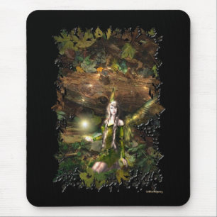 Magisches feenhaftes volles des Falles Mousepad