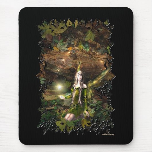 Magisches feenhaftes volles des Falles Mousepad (Vorne)