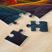 Magisches Feenwesen im Fantasy-Garten Puzzle (Seite)