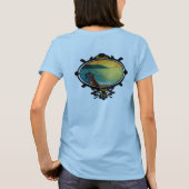 Magisches Fenster "Hanalei Piers" T-Shirt (Rückseite)