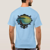 Magisches Fenster "Hanalei Piers" T-Shirt (Rückseite)