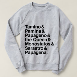 Magisches Flötencharakter-Shirt Sweatshirt