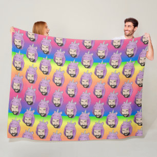 Magisches Fluffin Einhorn Fleece Blanket, alle Grö