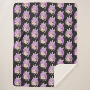 Magisches Fluffin Einhorn Sherpa Blanket, alle Grö Sherpadecke