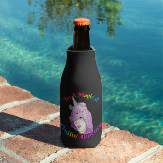 Magisches Fluffin Unicorn Flasche Cooler Flaschenkühler