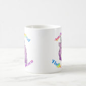 Magisches Fluffin Unicorn Klassische Tasse (Mittel)