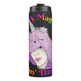 Magisches Fluffin Unicorn Thermaltumbler Thermosbecher