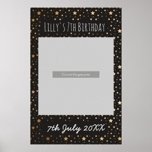 Magisches Foto-Stand-Prop-Poster machen Poster (Vorne)