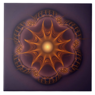 Magisches Fraktal-Märchen Fliese