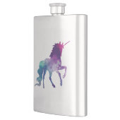 Magisches Funkelnd Prancing-Einhorn Flachmann (Links)