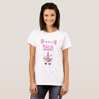 Magisches Geburtstagsrosa Einhorn
