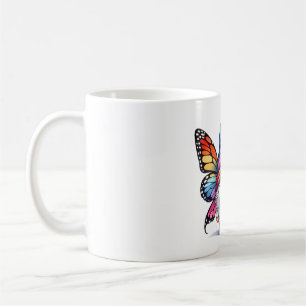 Magisches Genom mit Flügeln Kaffeetasse