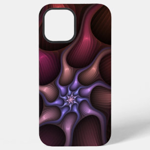 Magisches glänzendes abstraktes gestreiftes farben iPhone 12 pro max hülle