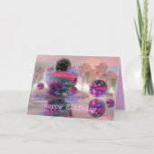 Magisches Glück Geburtskarte Karte (Vorderseite)