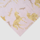 Magisches GoldEinhorn Ombre Seidenpapier (Detail)