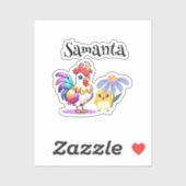 Magisches Hahner Aufkleberblatt Aufkleber (Blatt)