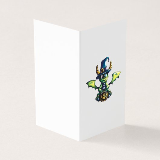 Magisches Halloween-Drachendesign (Vorderseite)