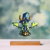 Magisches Halloween-Drachendesign Acrylschild (Neutral)