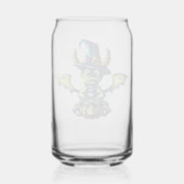 Magisches Halloween-Drachendesign Dosenglas (Vorderseite)