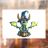 Magisches Halloween-Drachendesign Fensteraufkleber (Blatt 2)