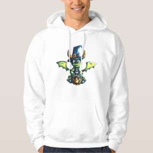 Magisches Halloween-Drachendesign Hoodie
