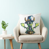 Magisches Halloween-Drachendesign Kissen (Stuhl )