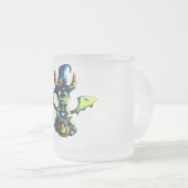 Magisches Halloween-Drachendesign Mattglastasse (VorderseiteRechts)